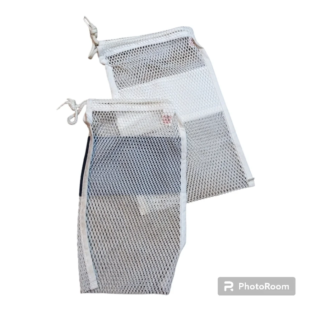 Reusable Produce Bags | Farmers market bags | Sustainable Living Draw Strings